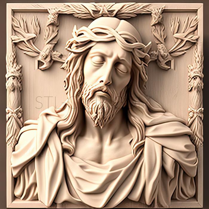 3D model st jesus (STL)